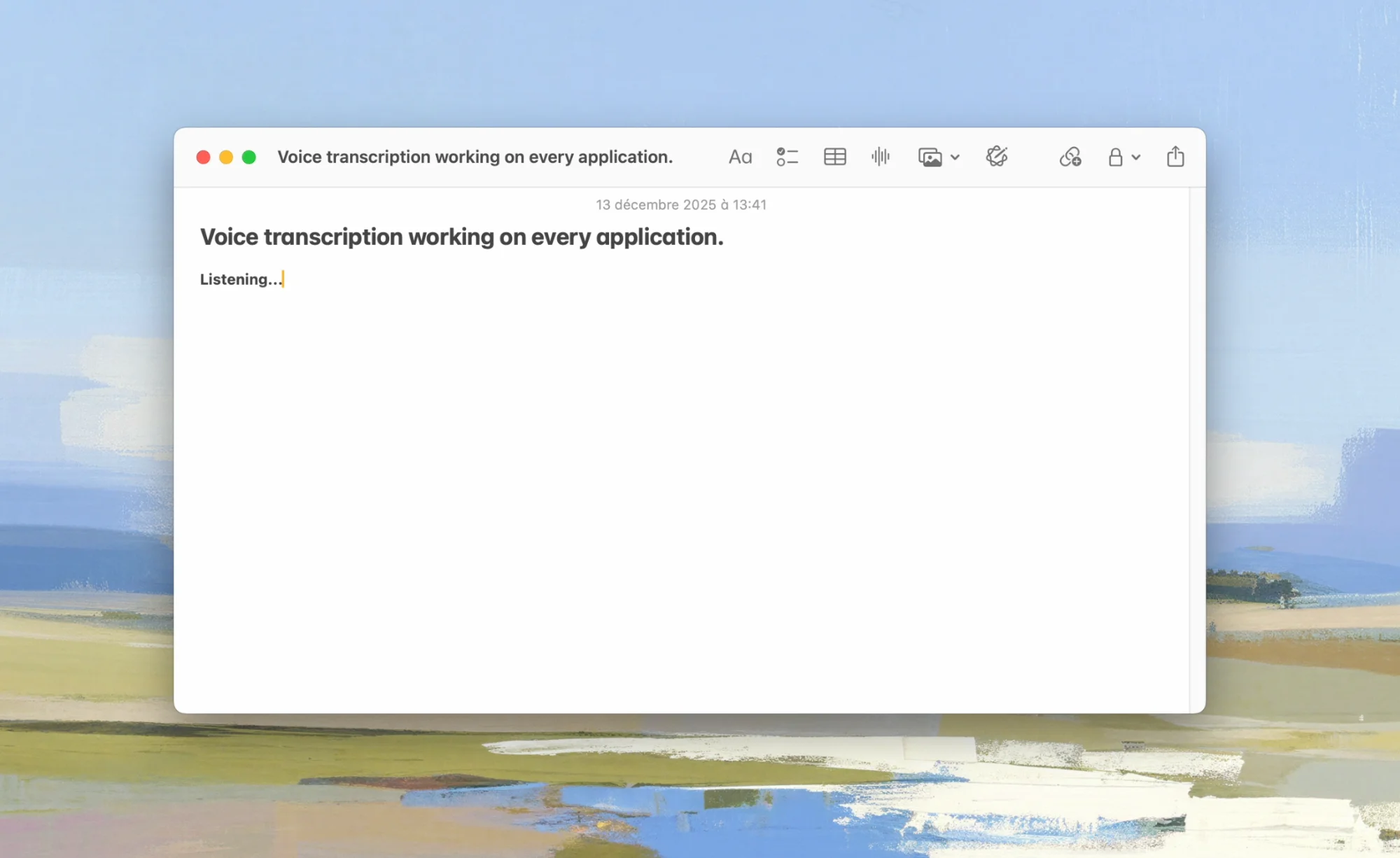 Whisper Dictation Demo
