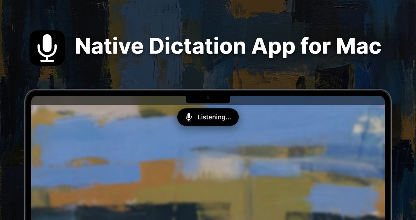 WhisperDictation for Mac - Faster better Screenshot